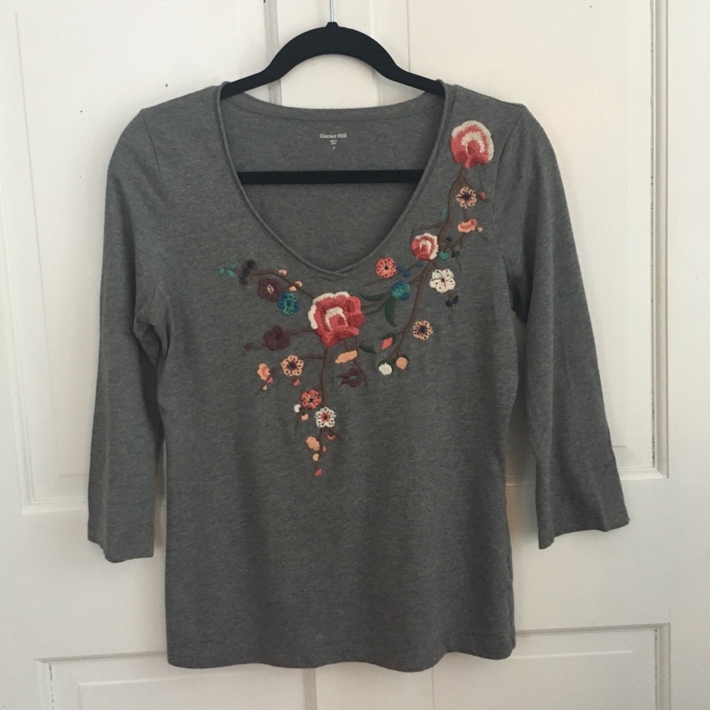 Embroidered Top